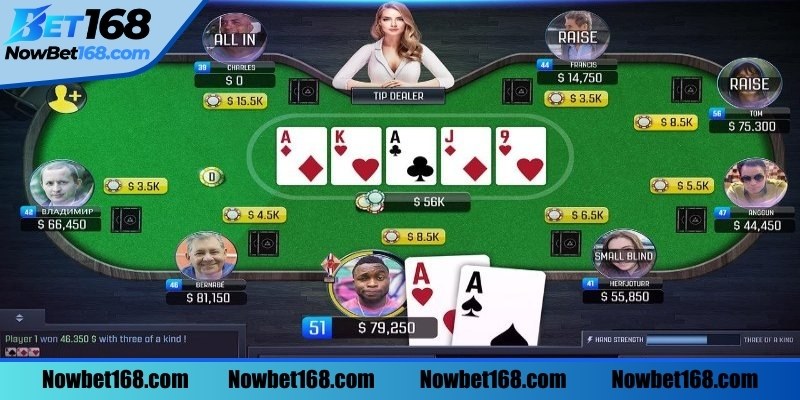 Cách loại hình Poker phổ biến